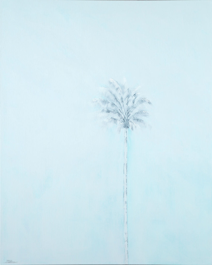 Inner Glow - an original palm tree painting by Billy Pease.