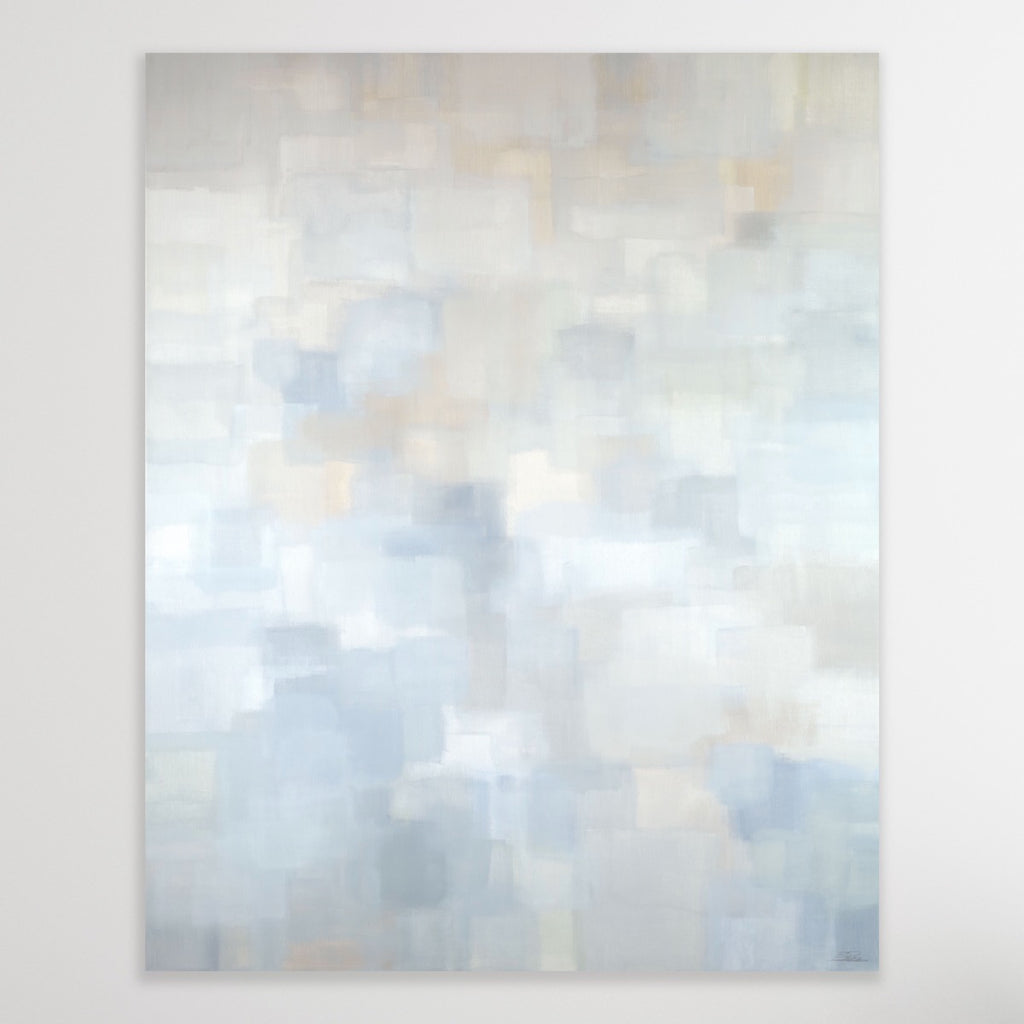 Encinitas Marine Layer - an original abstract painting by Billy Pease.