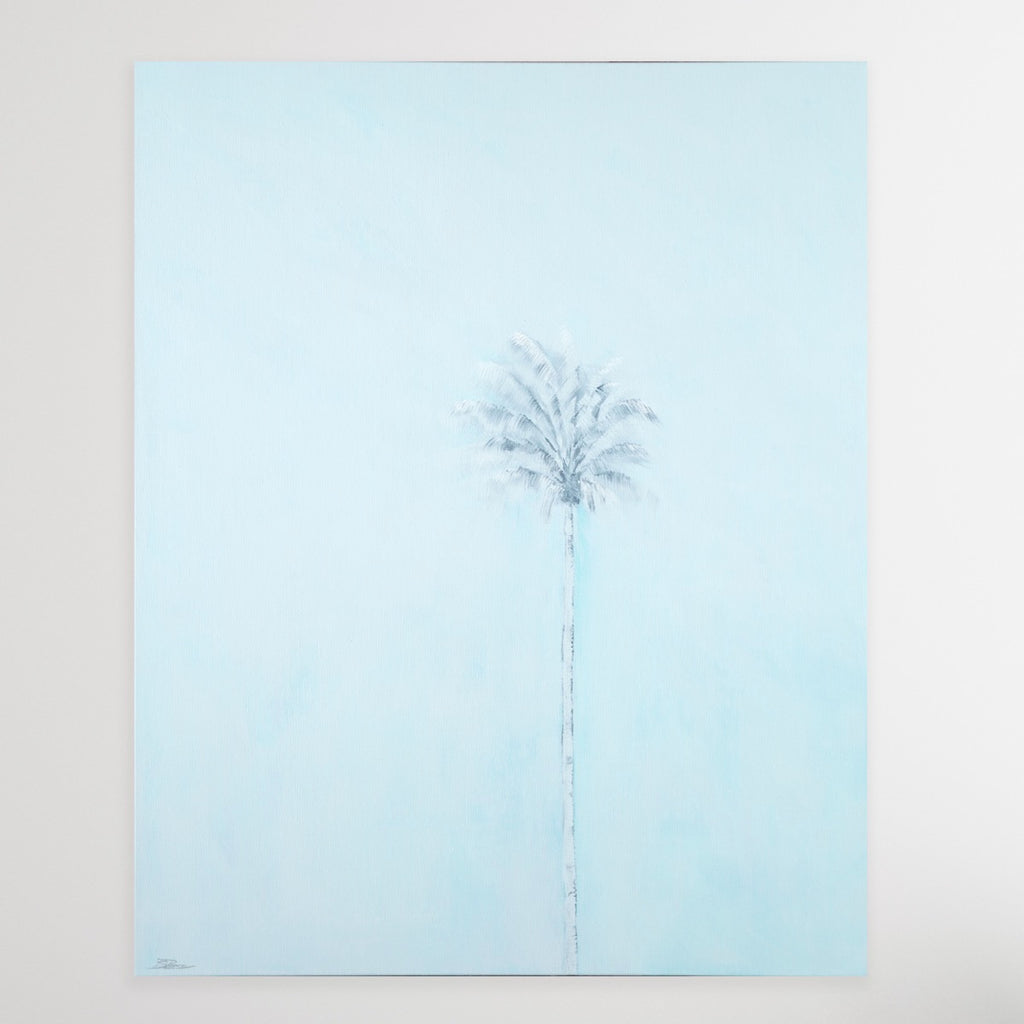 Inner Glow - an original palm tree painting by Billy Pease.